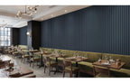 Painted Slat Panels Navy Acoustic Slat Wall Panel 9.5" x 94.5" Misc MDF Tile - image 3