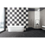 Nero Marquina 12" x 12" Honed Marble Tile - image 2