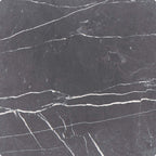 Nero Marquina 12" x 12" Tumbled Marble Tile - image 1