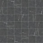 Nero Marquina 12" x 12" Tumbled Marble Tile - image 4