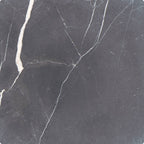 Nero Marquina 12" x 12" Tumbled Marble Tile - image 5