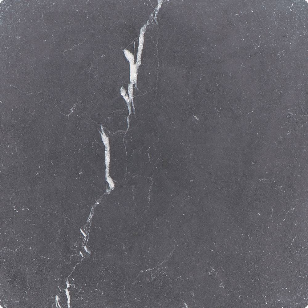 Nero Marquina 12" x 12" Tumbled Marble Tile - image 6