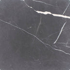 Nero Marquina 12" x 12" Tumbled Marble Tile - image 7