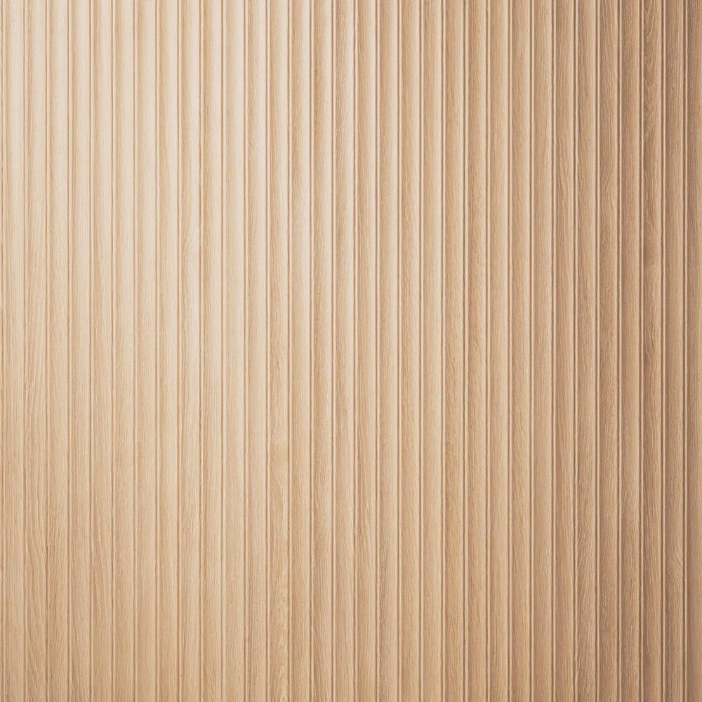 UrbanSlat Flute Oak 16" x 48" Matte Ceramic Tile - image 1