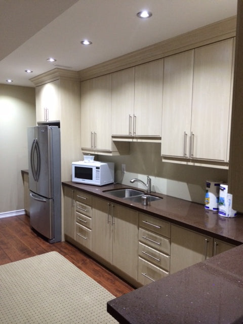 Quartz Counter-Top In A Shared Office Space