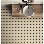 Porcelain-K 6" Octagon with Graphite Beige Dot Matte - image 2