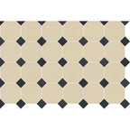 Porcelain-K 6" Octagon with Graphite Beige Dot Matte - image 3