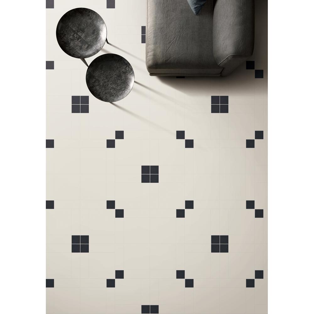 Porcelain-K GeoLine with Charcoal Dot Matte - image 2