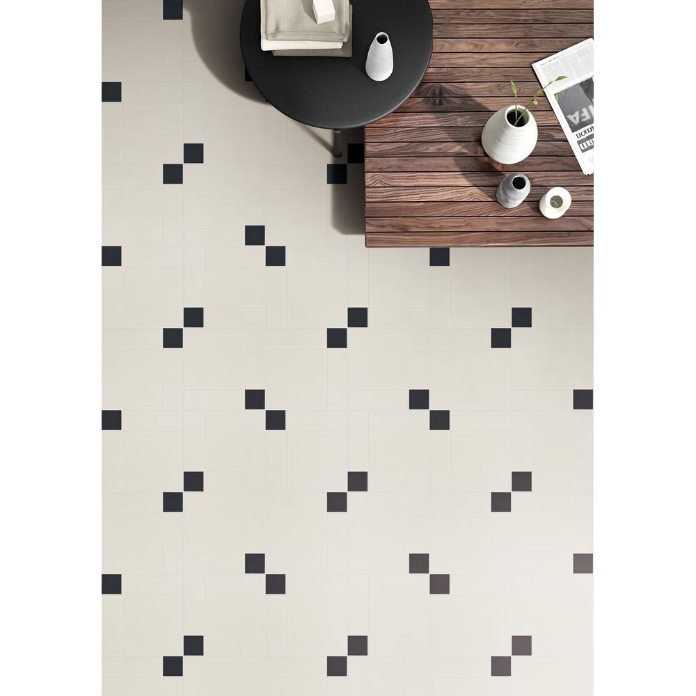 Porcelain-K GeoLine with Charcoal Dot Matte - image 3