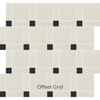 Porcelain-K GeoLine with Charcoal Dot Matte - image 6