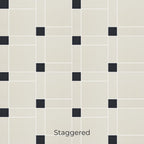 Porcelain-K GeoLine with Charcoal Dot Matte - image 9