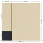 Porcelain-K GeoLine with Graphite Beige Dot Matte - image 1