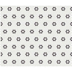 Porcelain Monochrome Blossom 1" Hexagon Matte - image 3