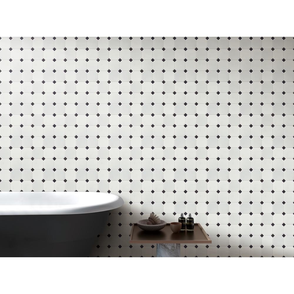 Porcelain Monochrome Connect 3" Octagon Matte - image 2