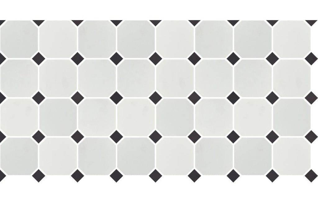 Porcelain Monochrome Connect 3" Octagon Matte - image 3