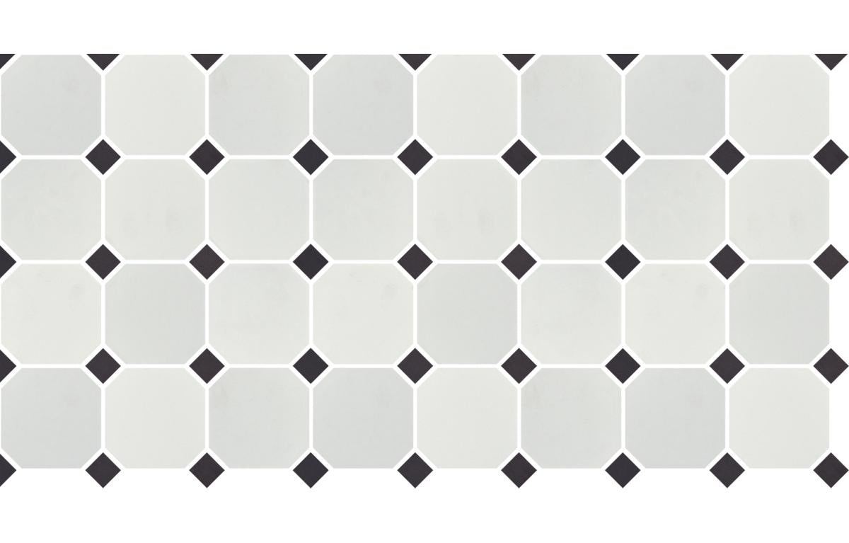 Porcelain Monochrome Connect 3" Octagon Matte - image 3