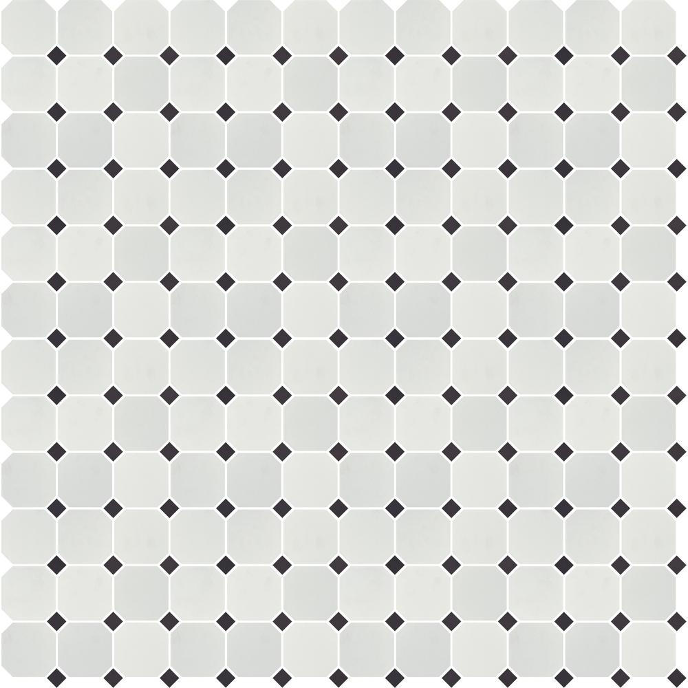Porcelain Monochrome Connect 3" Octagon Matte - image 4