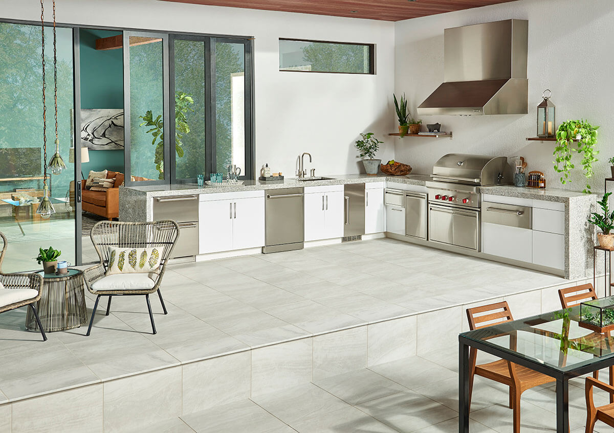 Praia Grey Porcelain Tile - image 3