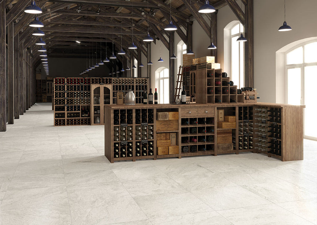Legions Quartz White Matte Porcelain Tile - image 5