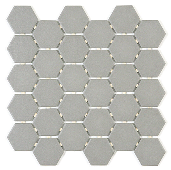 Quebec Series 2" Matte Porcelain Hexagons