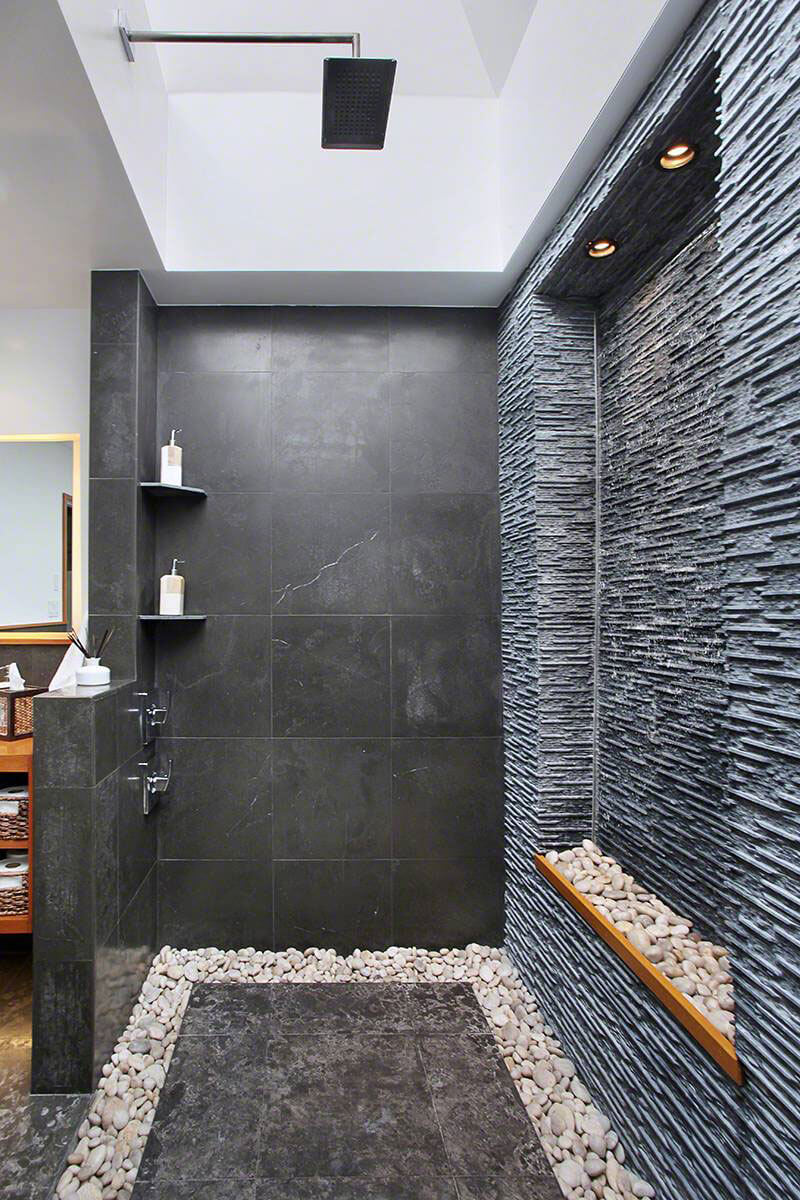 Montauk Black Slate Tile - image 6