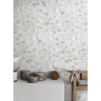 Santorini White 3" Hexagon Honed Marble Mosaic - image 2