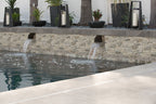 Silver Travertine Ledger Panel - image 5