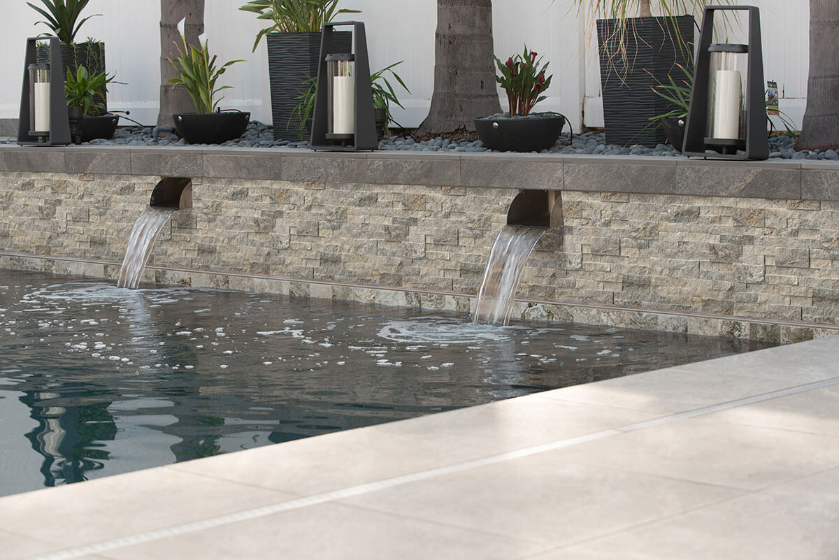 Silver Travertine Ledger Panel - image 5