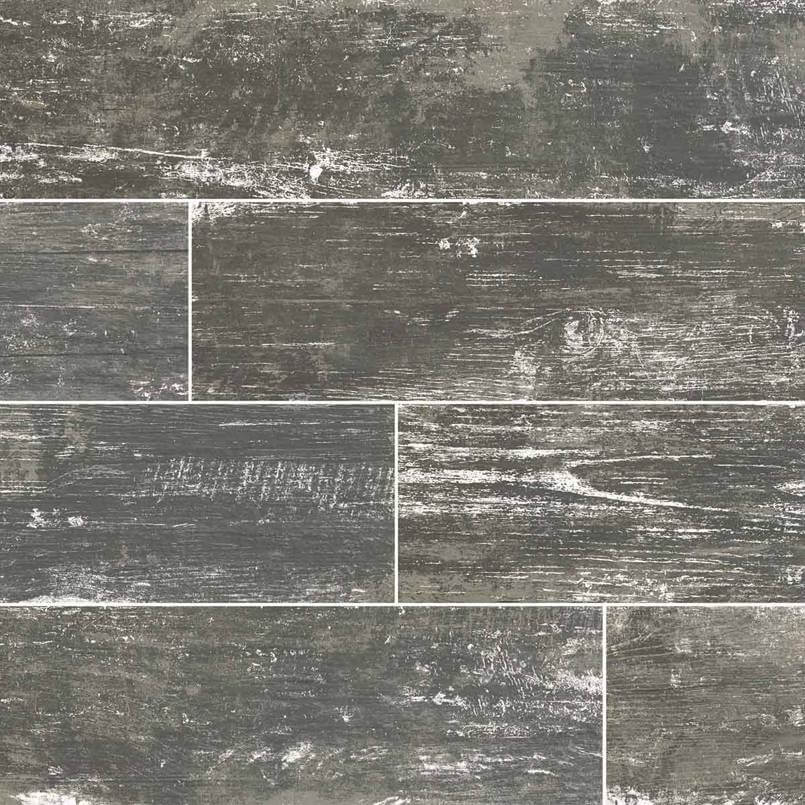 Vintage Silver Porcelain Tile - image 1