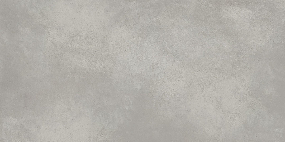 Solid Light Grey Matte Porcelain Tile