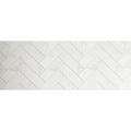 Statuario Herringbone 2"x6" Porcelain Tile