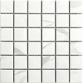Statuario Square 2"x2" Matte Porcelain Mosaic