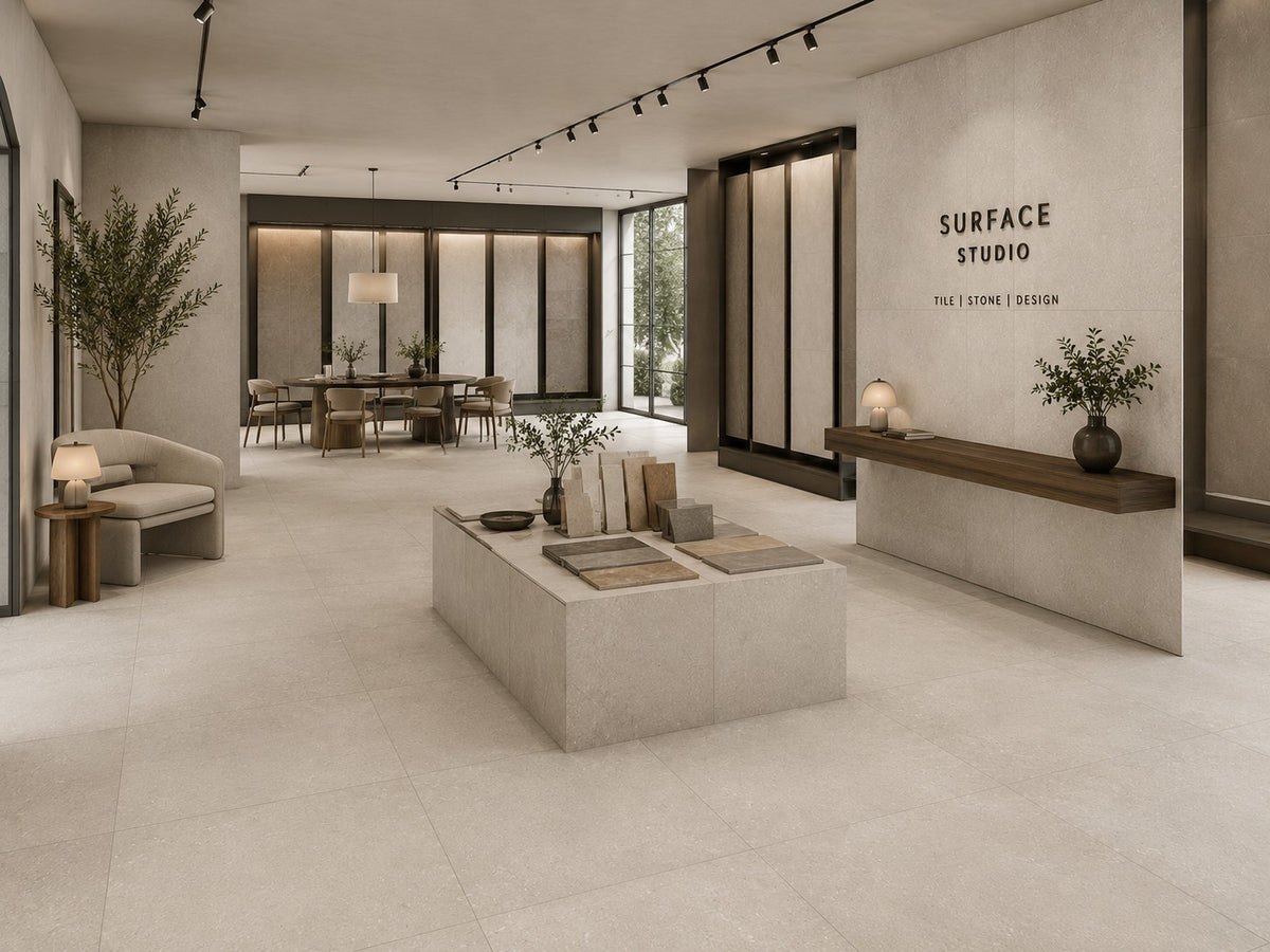 Stratos Beige Matte Porcelain Tile