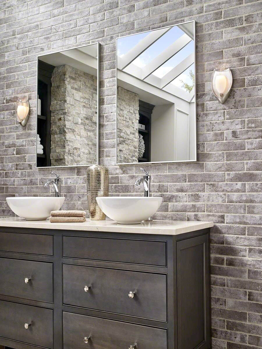 Brickstone Capella Taupe 2"x10" Porcelain Tile - image 5