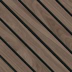 Tawny Macro Acoustic Wood Slat Panels 10.63" x 94.5"