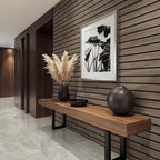 Macro & Reeded Slat Panels Tawny Macro Acoustic Wood Slat Panels 10.63" x 94.5" Wood Tile - image 4