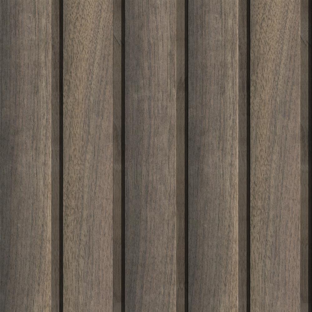 Tawny Reeded Acoustic Wood Slat Panel 9.5" x 94.5"