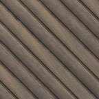 Tawny Reeded Acoustic Wood Slat Panel 9.5" x 94.5"