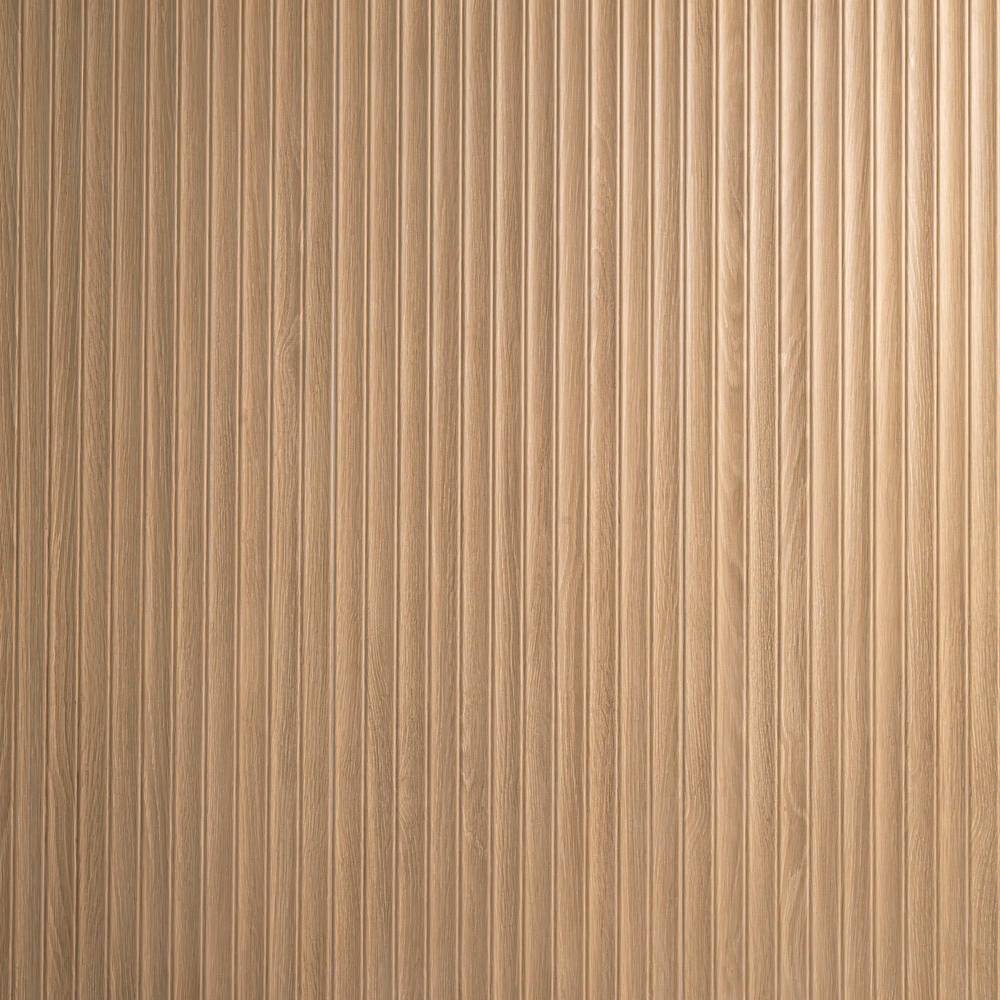 UrbanSlat Flute Timber 16" x 48" Matte Ceramic Tile - image 1