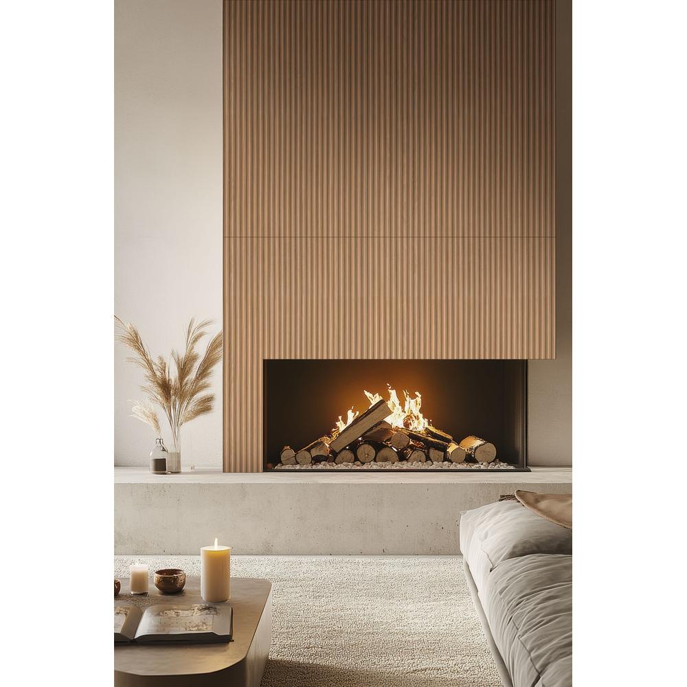 UrbanSlat Flute Timber 16" x 48" Matte Ceramic Tile - image 9