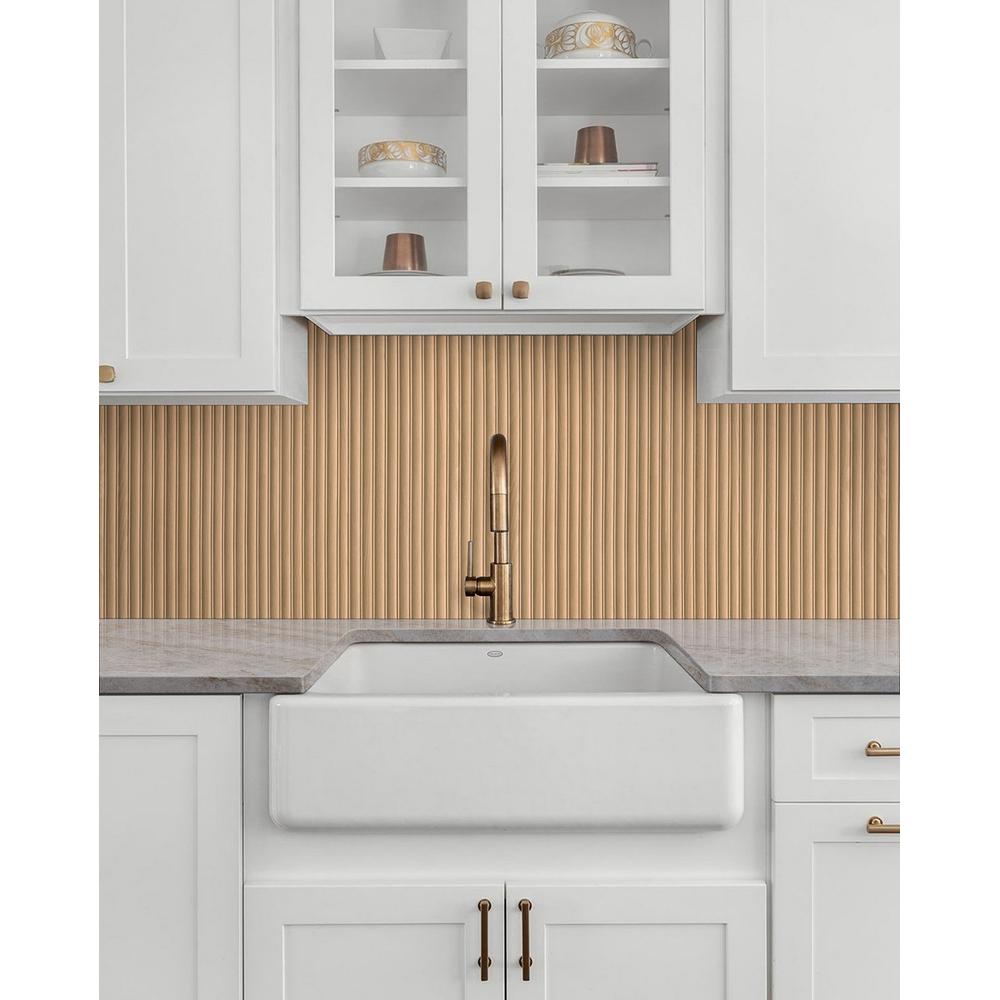 UrbanSlat Flute Timber 16" x 48" Matte Ceramic Tile - image 11