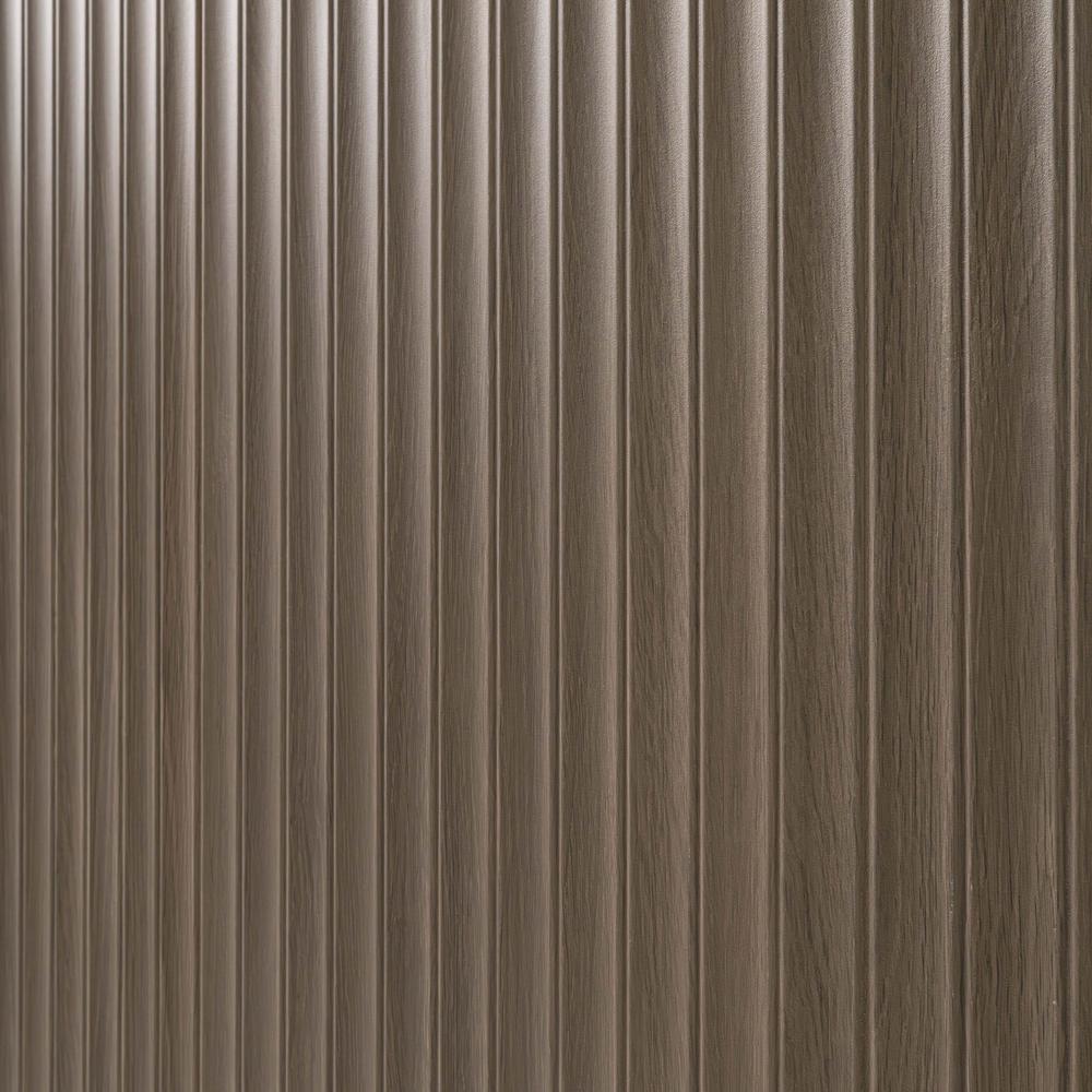 UrbanSlat Flute Umber 16" x 48" Matte Ceramic Tile - image 2