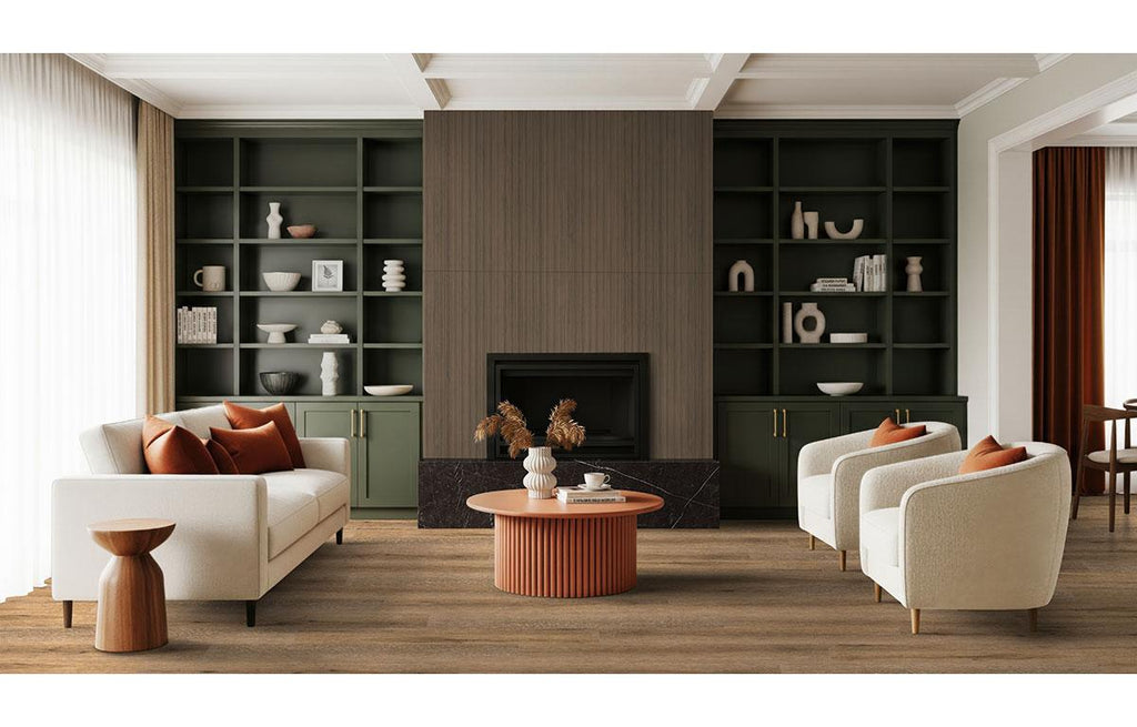 UrbanSlat Flute Umber 16" x 48" Matte Ceramic Tile - image 10