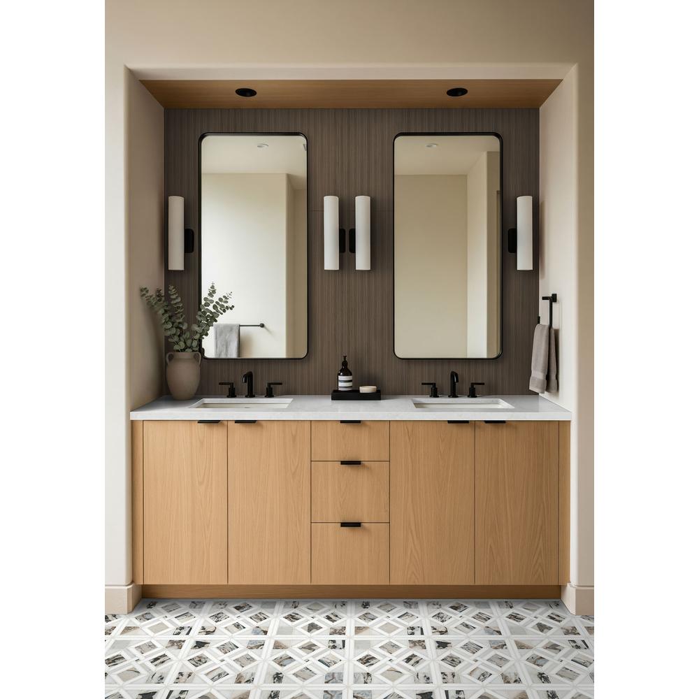 UrbanSlat Flute Umber 16" x 48" Matte Ceramic Tile - image 14