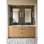 UrbanSlat Flute Umber 16" x 48" Matte Ceramic Tile - image 14