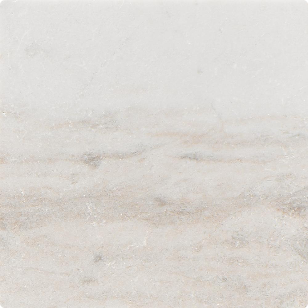Valentino Bianco 12" x 12" Tumbled Marble Tile - image 6