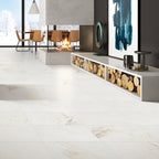 Valentino Bianco 12" x 24" Honed Marble Tile - image 3