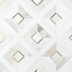 Verona Gold Pattern Marble Mosaic - image 2
