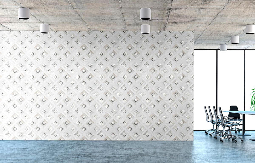 Verona Silver Pattern Marble Mosaic - image 4