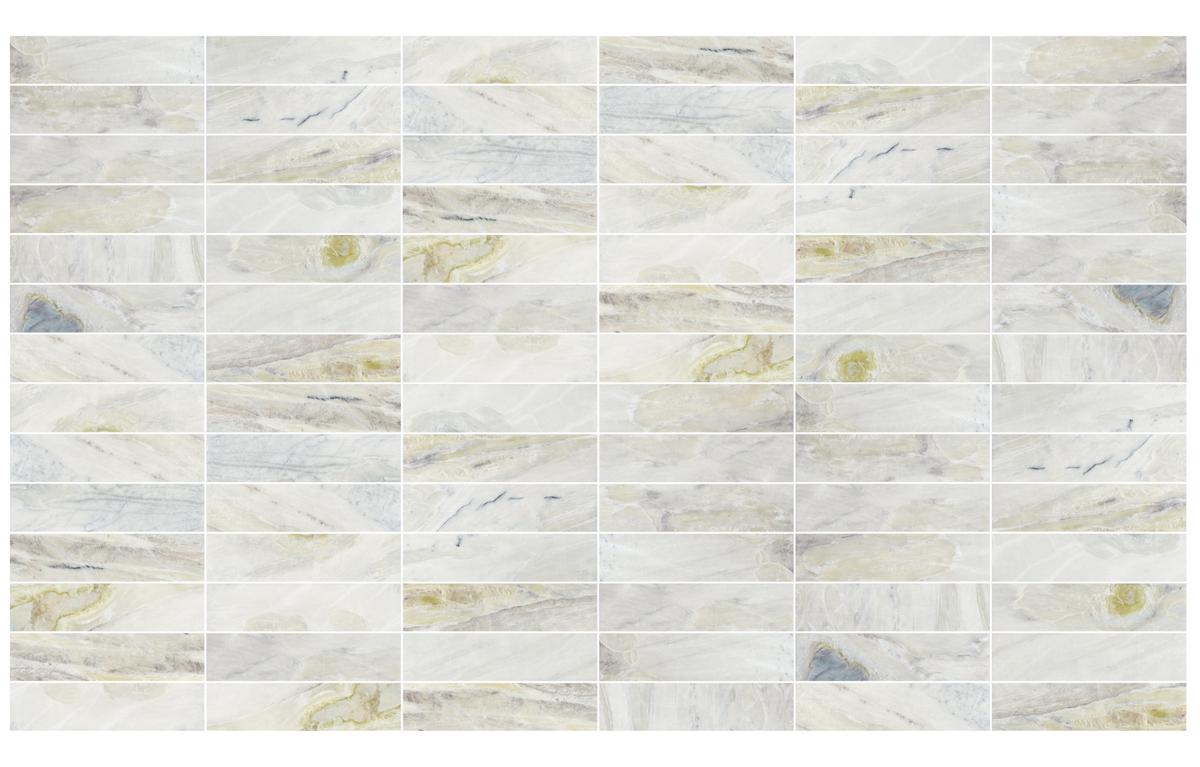 Versilia River Blu 3" x 12" Honed Marble Mosaic - image 3